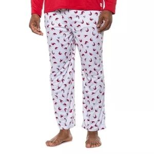 Life is Good Men's Santa Hat Pajama Pants M